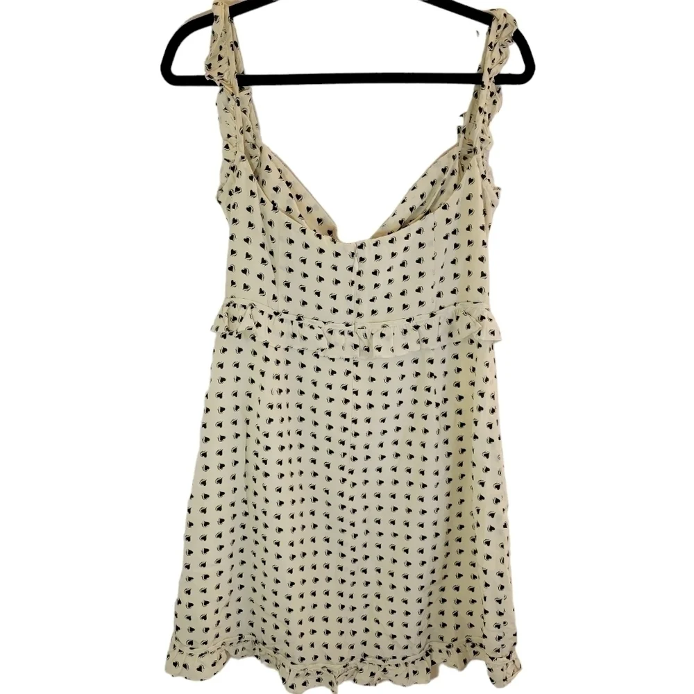 For Love and Lemons Sweetheart Mini Dress in Cream - Picture 9 of 12